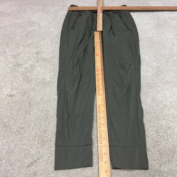 Athleta Trekkie North Jogger Women’s Green Elastic Waist Drawstring Pockets Sz 2 - Picture 2 of 11